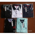 Men's T/C Dot Printed Short Sleeve Pique Polo Shirts